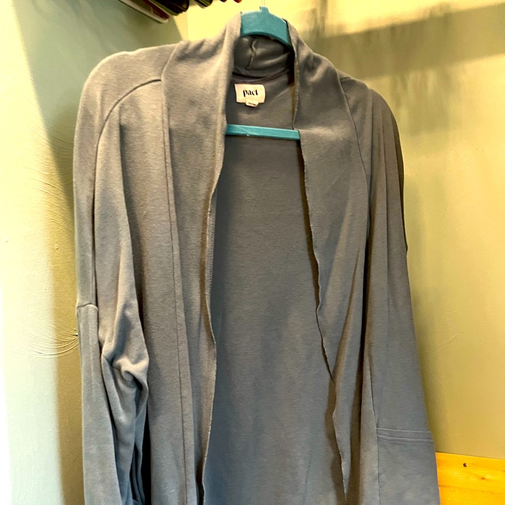 PACT airplane cardigan XS/S